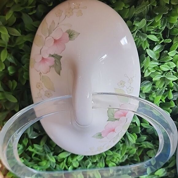 Vintage Lenape White Porcelain Towel Holder & Robe Hook Washroom Accessories - Picture 5 of 7